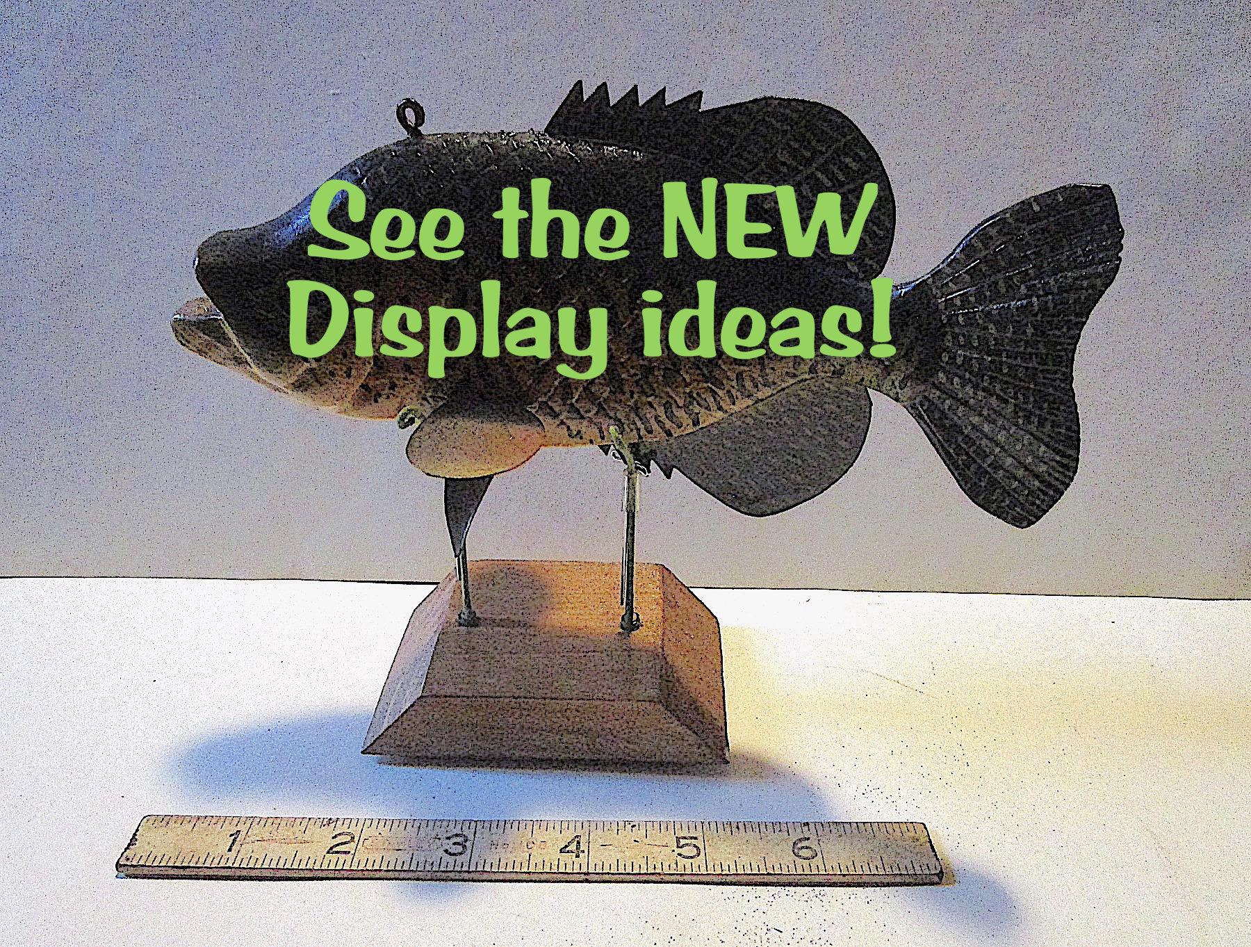 Display Stand “plain and Simple” for Decoys & Old Vintage Lures! Wood ...