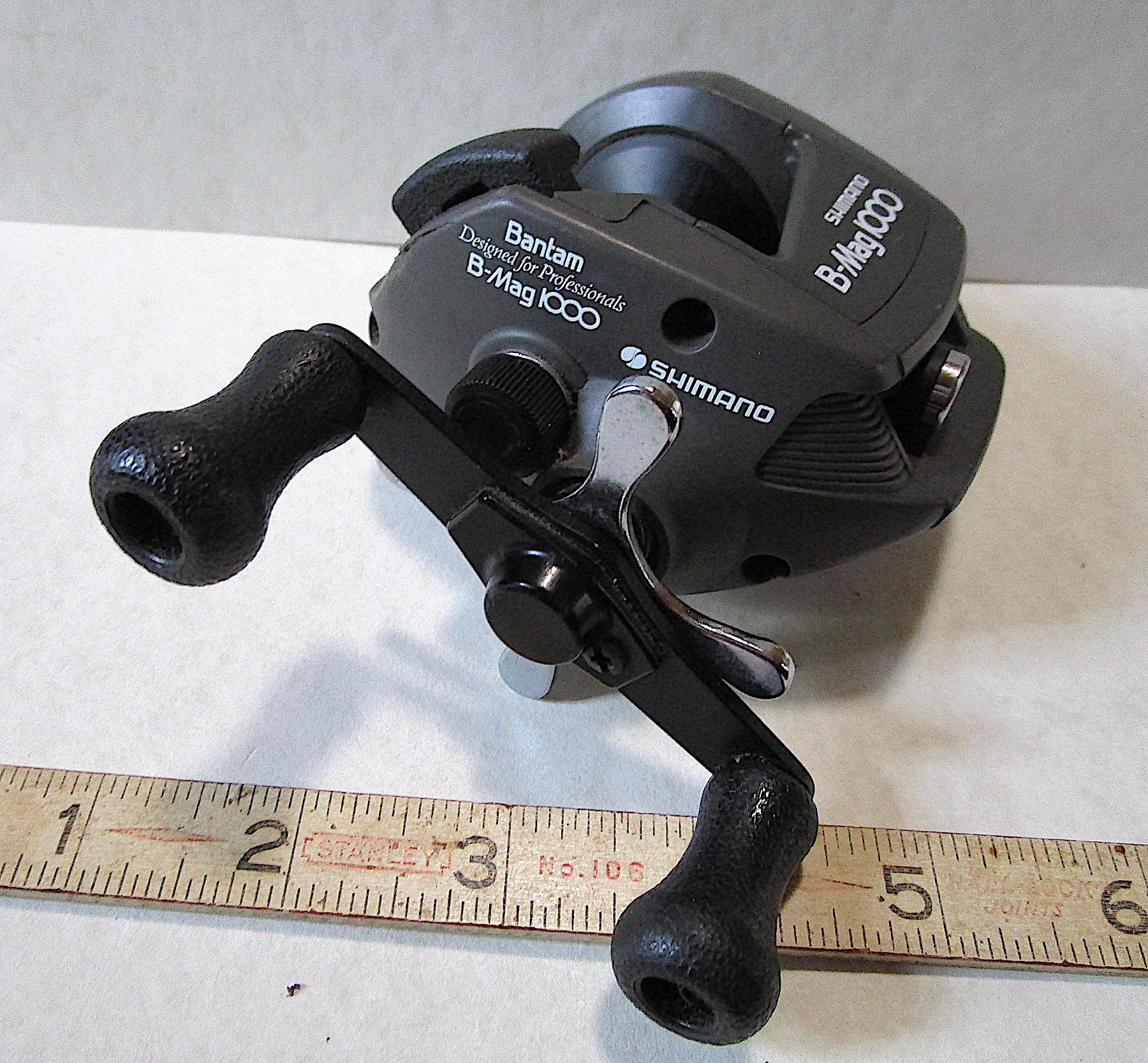 SM159 Shimano Bantam b-mag 1000 Bait Casting Fishing Reel Like New Take It  Fishing These Old Stock Shimano's Are Great 