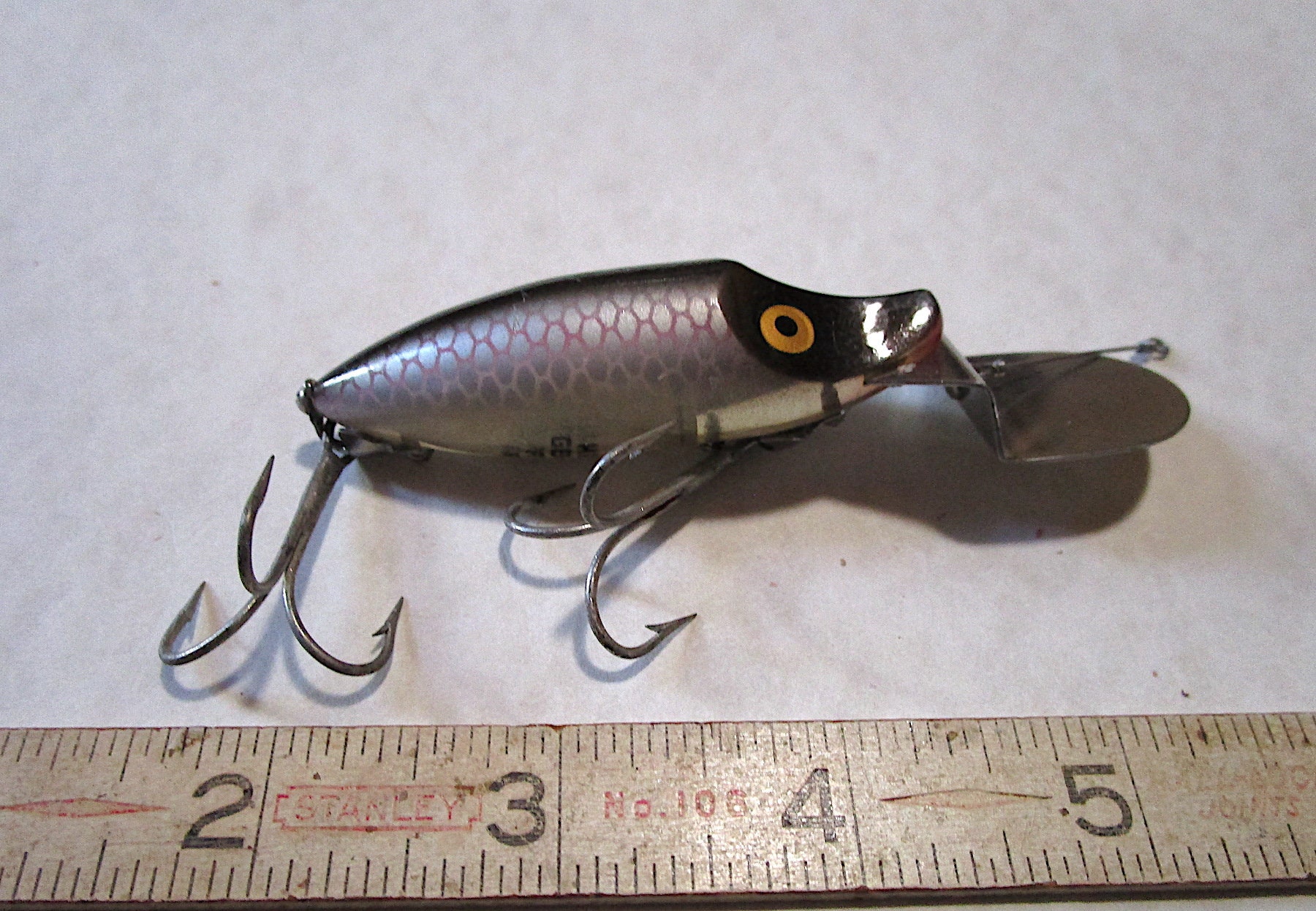 AW226 Heddon vintage River Runt Spook fish lure- nice color, Mint!, Step  Go-Deeper! Good one!