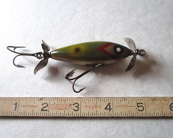 AW285 Paw Paw #8400 Baby Aristocrat Shiner Minnow Old Fishing