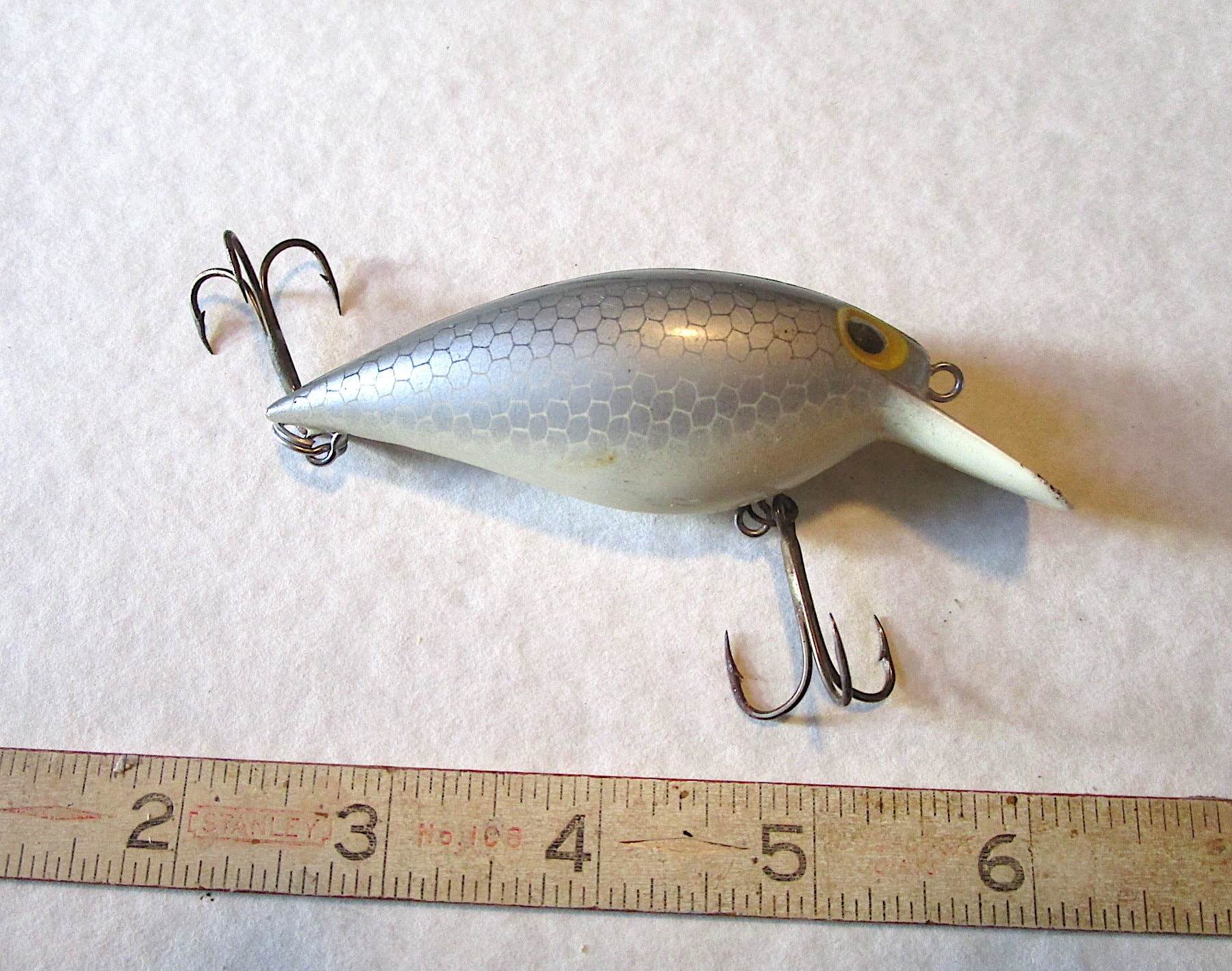 VINTAGE PRE RAPALA Storm Magnum Wiggle Wart AV55 Blue Pearl Shad