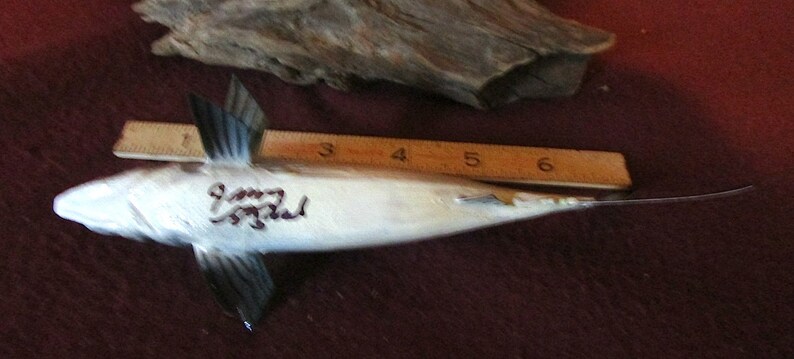 WAS 50 MACKEREL! James Stangland Saltwater Fish decoyCarving SALE