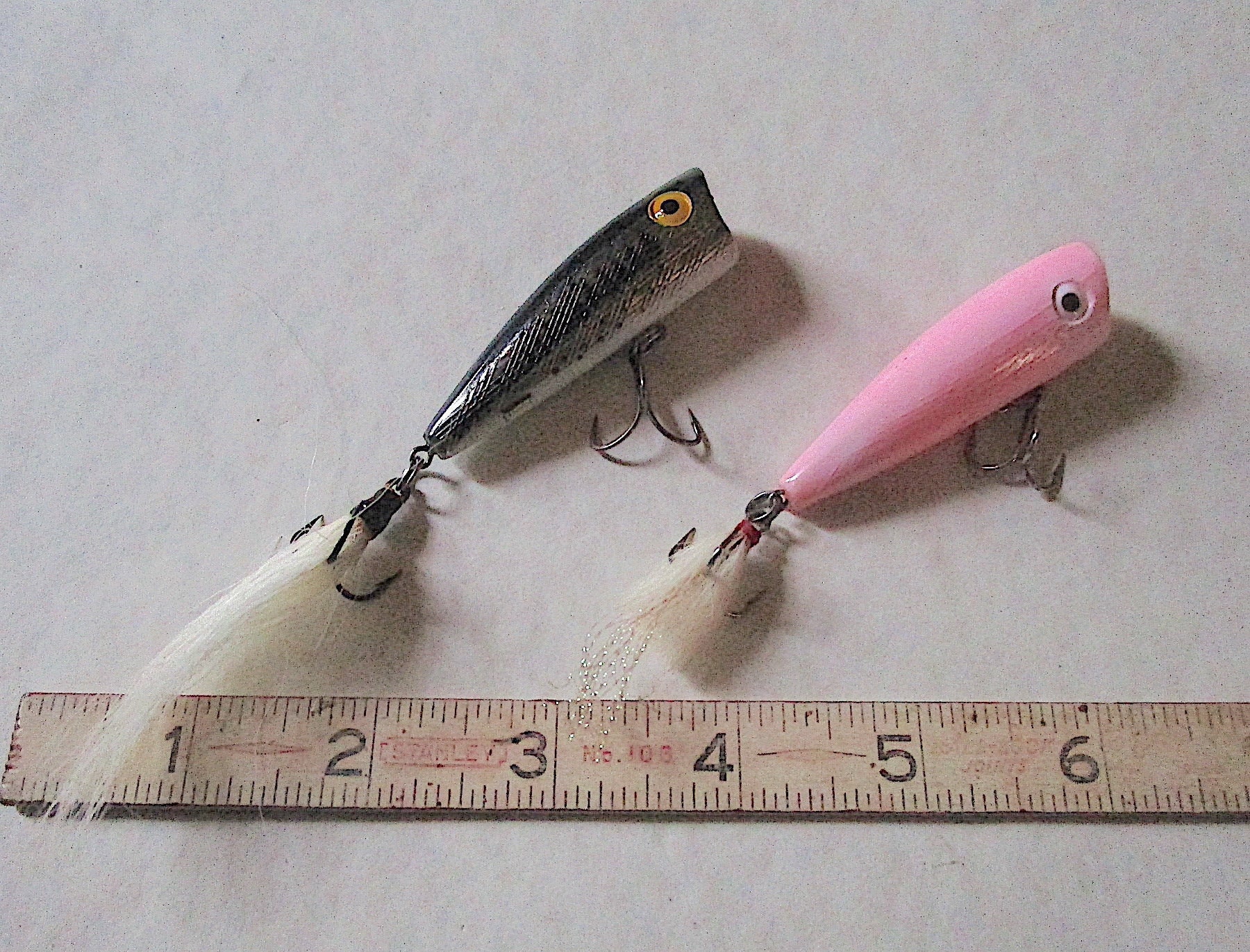 QG25 Pair of Old Rebel Pop-r Vintage Fishing Lures Tough Colors Out of  Stock, Like New Popular Baits to Fish or Collect 