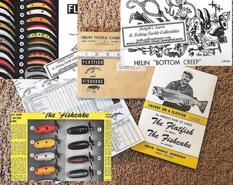 LR20 Old Dealer Display Card of swiss Swing Vintage Fish Tackle Spinning  Lures 10 2 Lures Included Pre Zip Code 