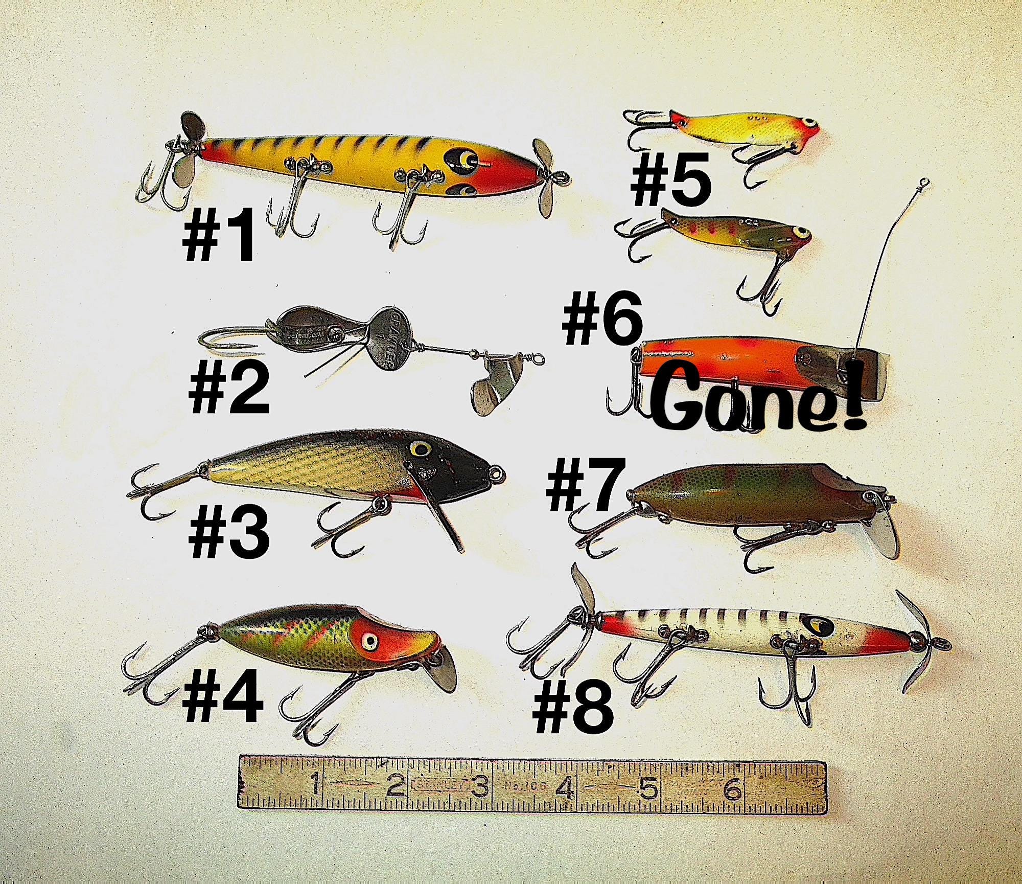 Plastic Vintage Frog Lure Vintage Fishing Lures for sale | eBay
