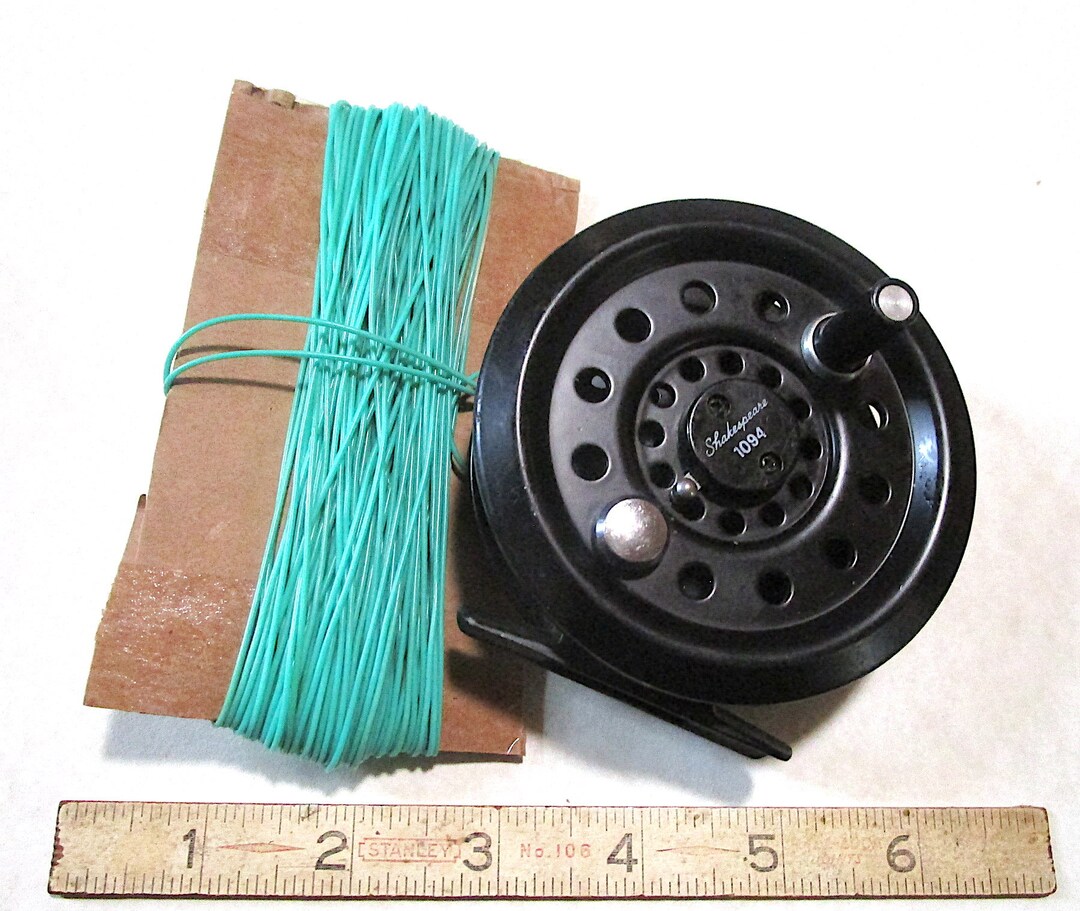 SM193 Nice Shakespeare 1094 Fly Fishing Reel Line Collect or