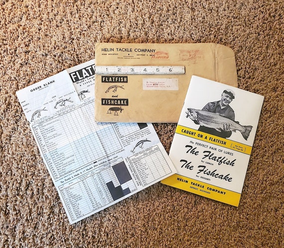 FF1 AMAZING Old Vintage 1959 Helin Catalog WITH Mailer, Order Form