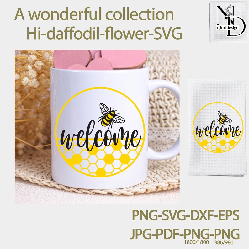 Welcome Bee Svg Honeycomb Farmhouse Door Sign Bee Welcome Cut File welcome-bee-svg-honeycomb-farmhouse-door-sign-bee-welcome-cut-file