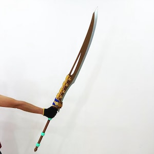 Monster Hunter Hope Greatsword Prop Cosplay Blade Replica 3D Printed PLA MH Sword Anime Game Display Sword RPG Handmade Gamer Cosplay Sword