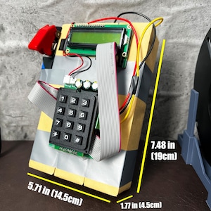 CS:GO C4 Bomb Timer Replica Airsoft Game Prop Realistic Sound CS2 Gaming Gadget Counter-Strike Cosplay Prop Model Airsoft Gear Gamer Gift