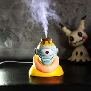 Jujutsu Kaisen Anime Humidifier with LED Light USB Powered Volcano Spirit Diffuser Otaku Desk Setup Birthday Holiday Gift Cursed Spirit Lamp