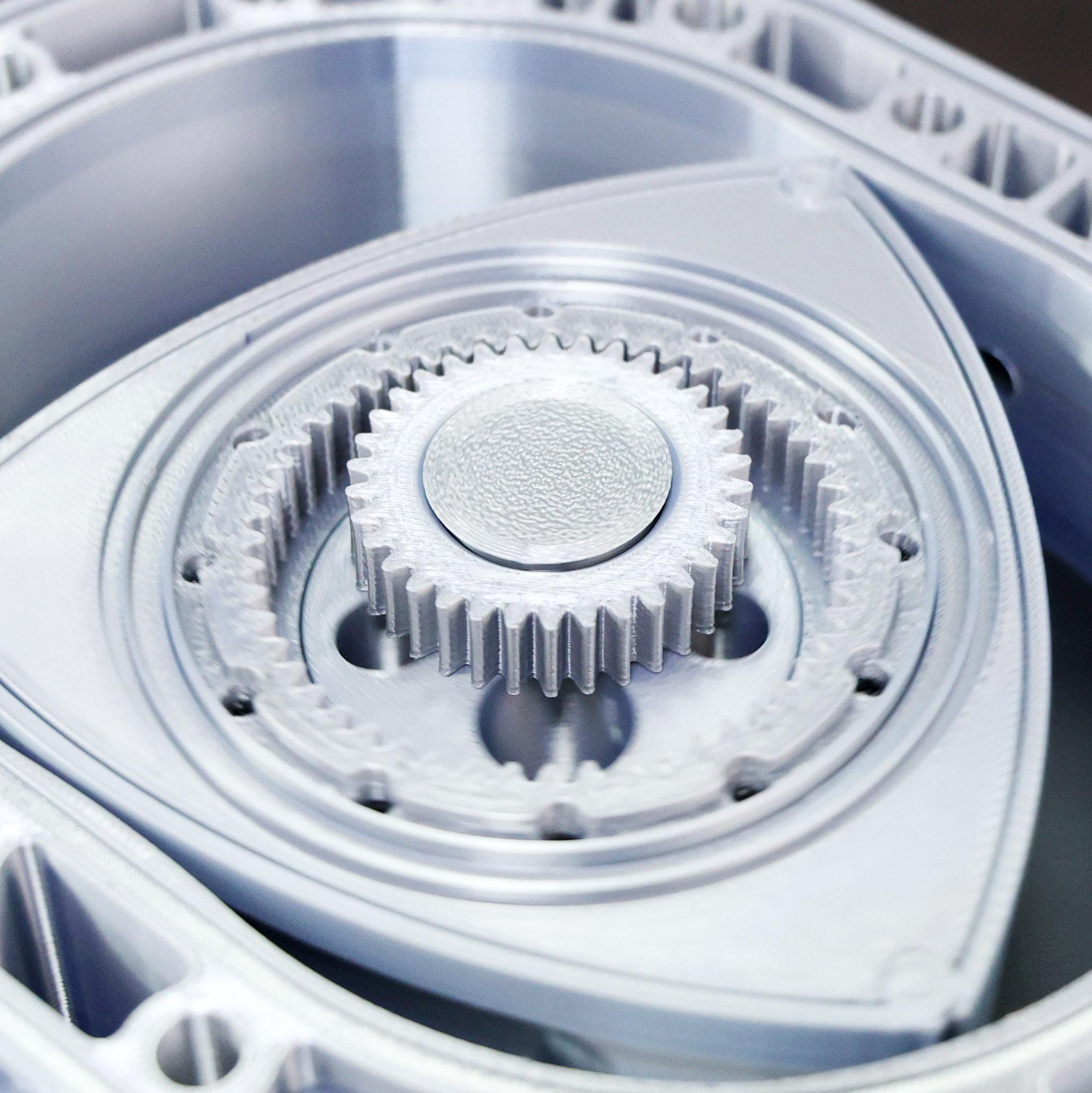 Wankel Engine 3D Model USB Powered Moving 3D Printed Engine Office