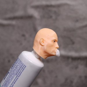 Zahnpasta Kappe 3D Gedruckt Lustiges Badezimmer Zubehör Passend für die meisten Zahnpasta Tuben Streich Geschenk Humorvolle Zahnpasta Kappe Neuheit Badezimmer Dekor