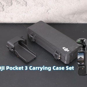 Estuche de transporte DJI Pocket 3, kit de accesorios de viaje impreso en 3D para gamers, creadores, vloggers, fotógrafos, regalo de vacaciones, DJI Content Creator
