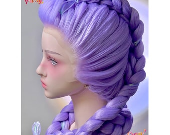 Rumi wig，Wig Commission，Custom Wig，K-Pop Demon Hunters，Front and back hairline lace net