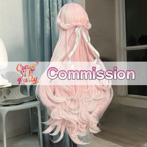 Cosplay wig customization,Wig Commission， character restoration, animation and game-specific, customized by head circumference/style