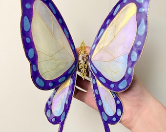 Shinobu Butterfly Hairclip. Demon Slayer. Hairclip. Quality Alloys, UV Resin