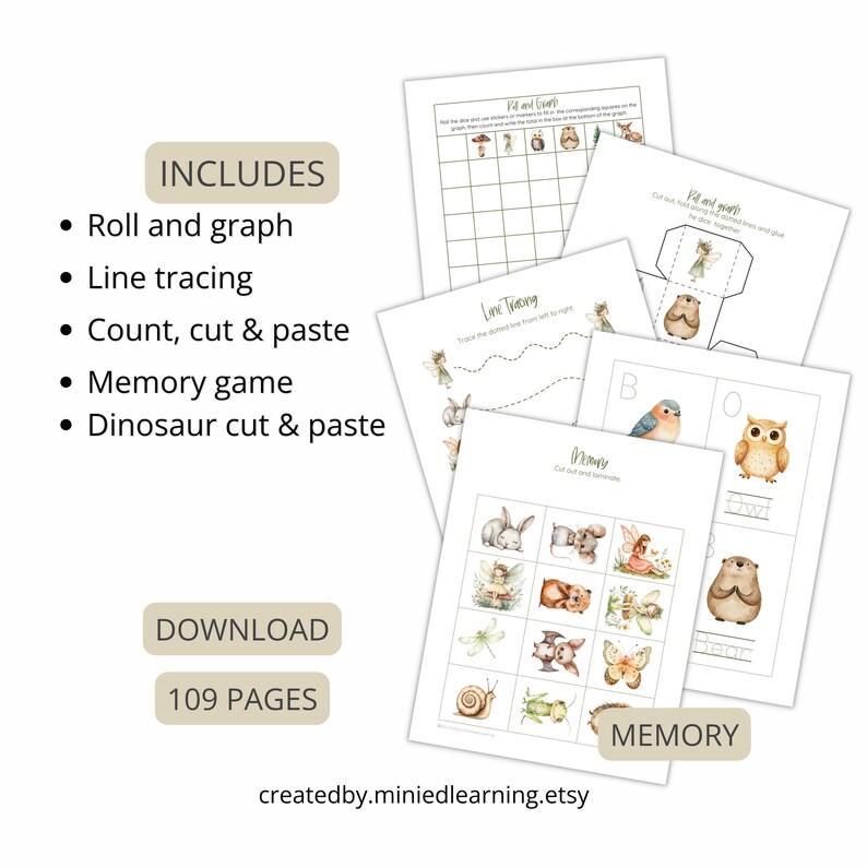 Fairy Forest Activities | Download | Early Childhood Printables ...