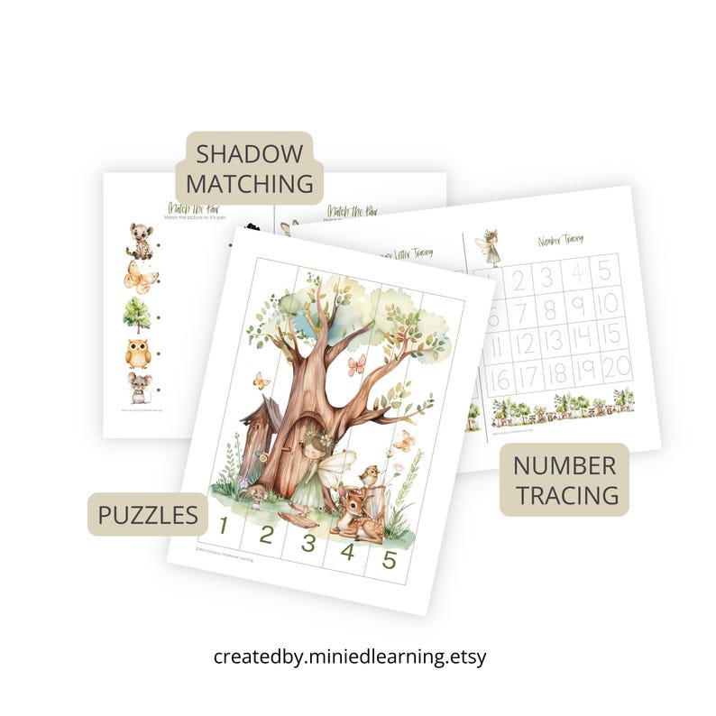 Fairy Forest Activities | Download | Early Childhood Printables ...