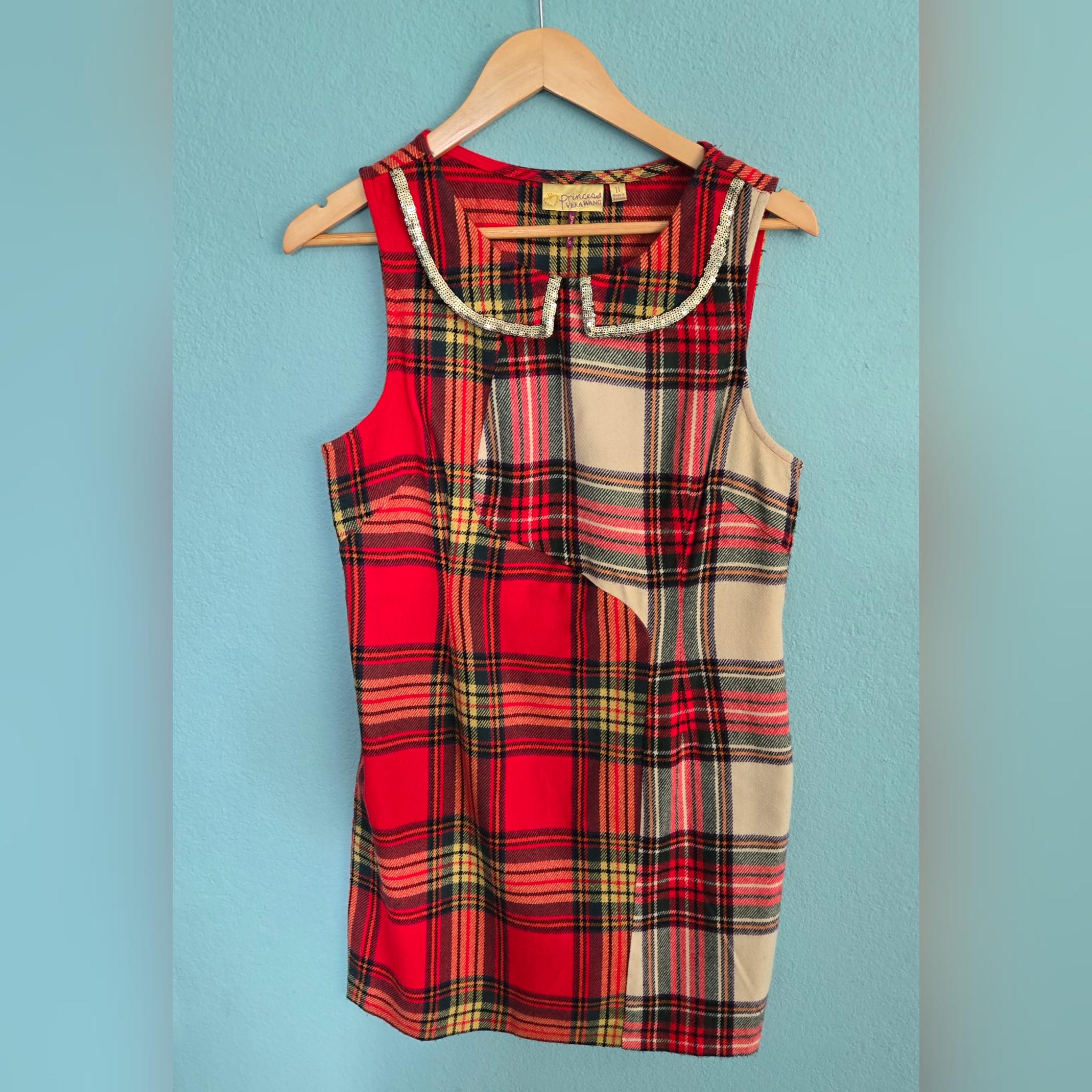 Dress Princess Vera Wang Blouse Princess Vera Wang Gray Floral Red