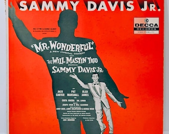 Sammy Davis Jr. Mr. 1956 Decca LP Vinyl Record