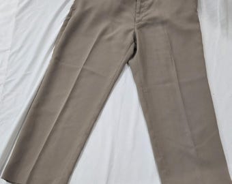 Vintage Claiborne Mens Khaki Dress Pants