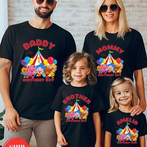 Plim Plim Family Birthday Shirts
