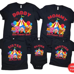 Plim Plim Family Birthday Shirts