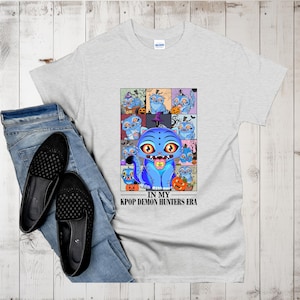 Funny Demon Hunters Kpop Movie Shirt, Demon Hunter Tiger Merch, Kpop Movie Shirt, Hunters Tiger Tee, Cute Animal Gift, Gift For Her