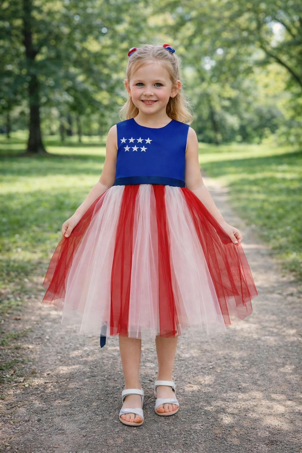 tuckernuck red white and blue dress Red and Blue Stripe Mini Ceci Dress