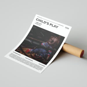 Child&#39;s Play Movie Poster, With A Quote From The Movie (Light Version 5)