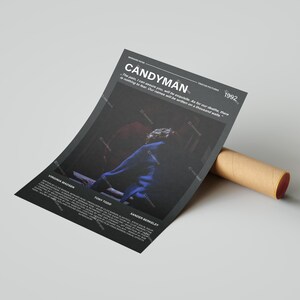 Candyman Movie Poster, With A Quote From The Movie (Dark Version 4)