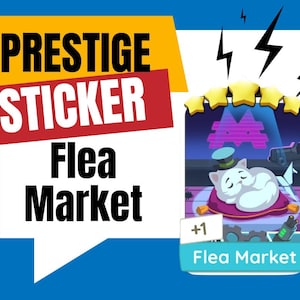 Adesivos PRESTIGECARD Mon.opoly_Go para Mercado de Pulgas 5 Estrelas Noite de Cinema || Entrega Rápida