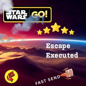 Escape Escuted Monopoly_Go Stickers 5 Sterne || Schnelle Lieferung