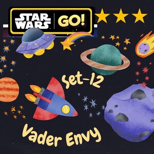 Stickers Monopoly_Go Vader Envy 3 étoiles _StarWars_ || Livraison rapide