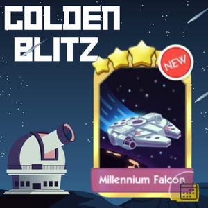 Monopoly_Go Goldene Karte Millenium Falke Star Wars || Schnelle Lieferung
