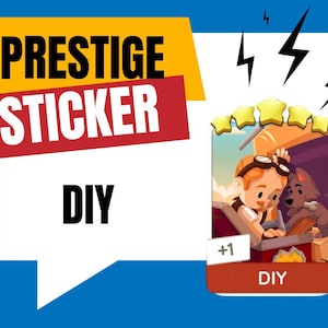 DIY PRESTIGECARD Mon.opoly_Go Stickers 5 Sterne Filmabend|| Schnelle Lieferung