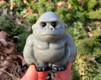 BOXED Swarovski Crystal YOUNG GORILLA With Bananas #273394 - Etsy