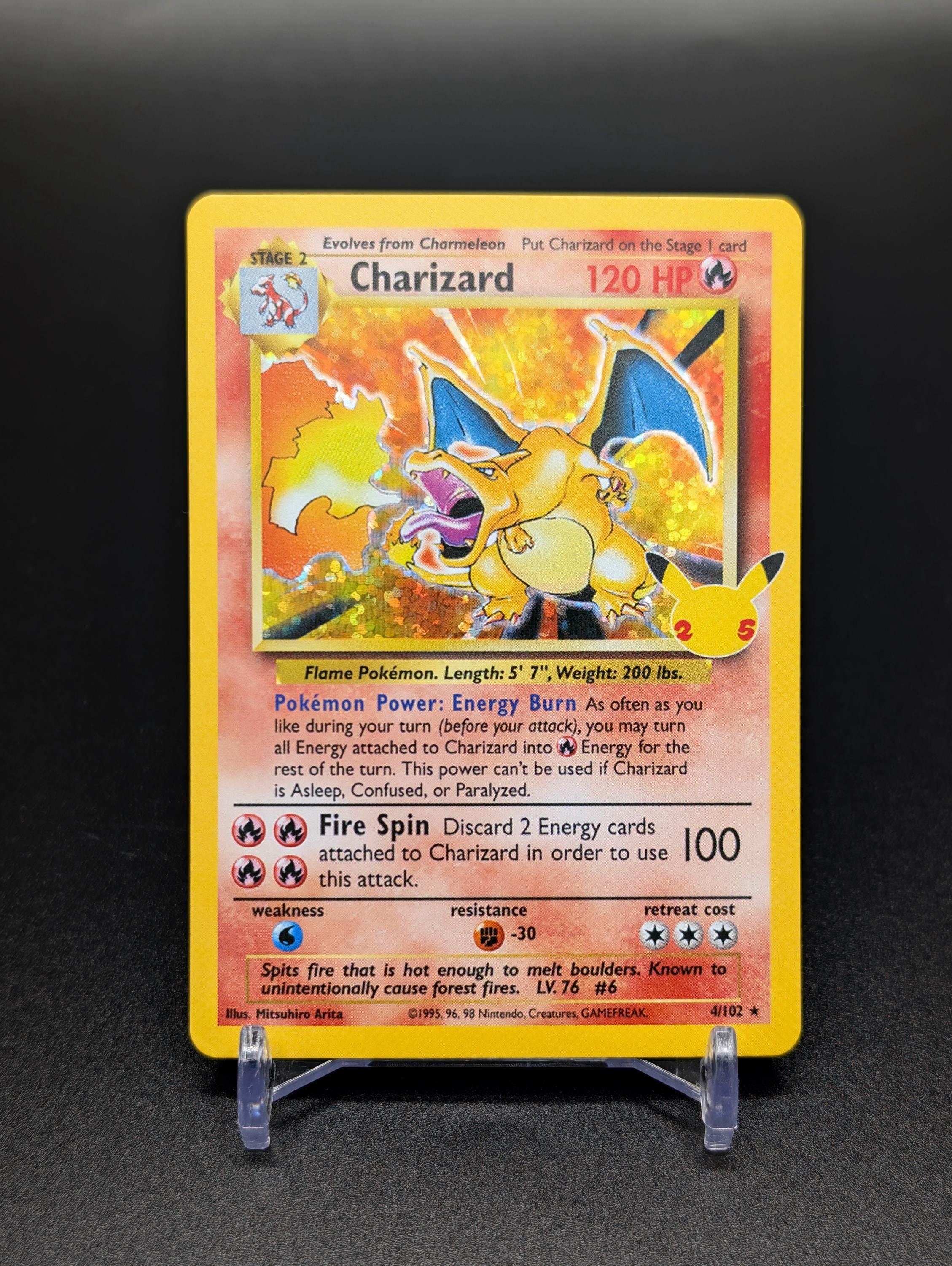 ポケモンカード リザードン charizard 1ed 4/102 ポケモンカード