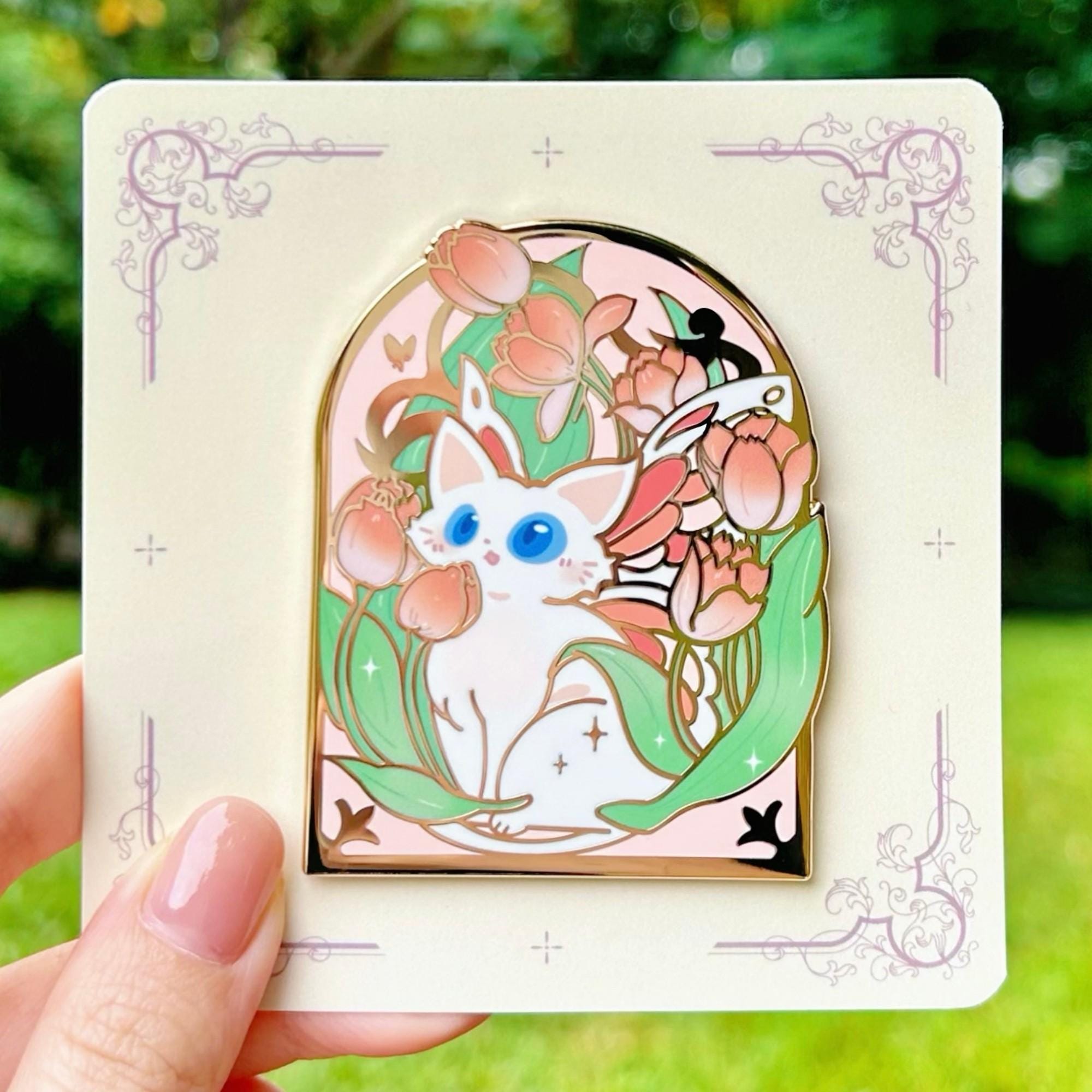 Blushsprout Enamel Pin - Etsy display picture 1