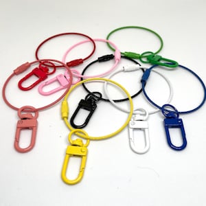 Safety Lock System for Photocard Holders, Keychains, and Charms