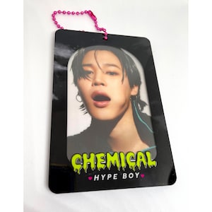 Hype Boy Acrylic Photocard Holder