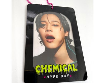 Suporte para cartão fotográfico acrílico Hype Boy