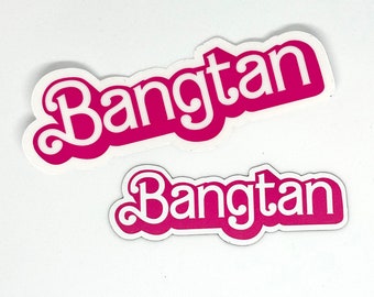 Adesivo e ímã do Bangtan