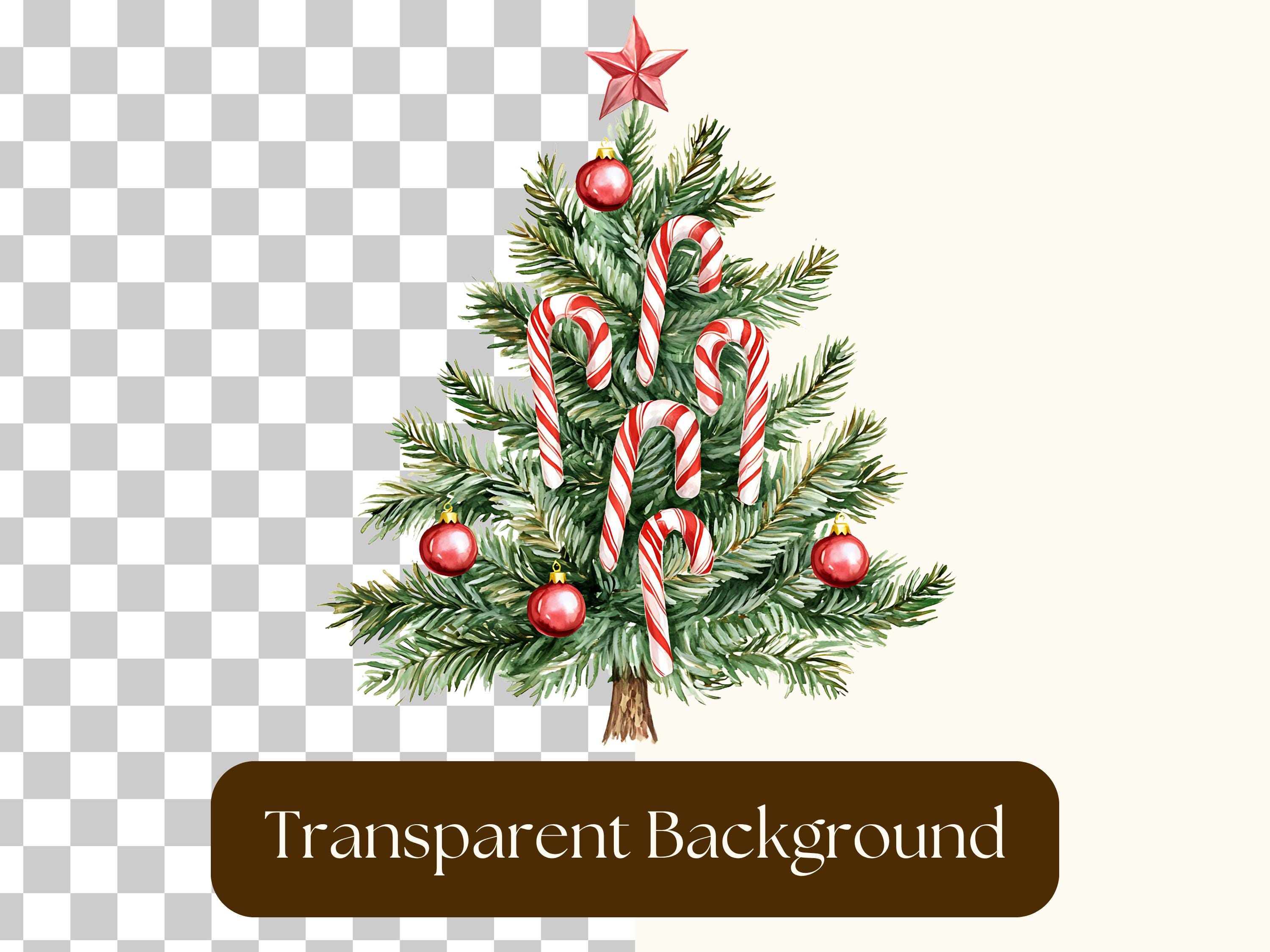 16 Candycane Christmas Clipart, Candy Cane Png Bundle, Santa Claus ...
