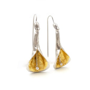 Big Calla Lily earrings