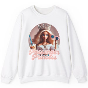 Passenger Princess Fun Trendy Doll Unisex Heavy Blend™ Crewneck Sweatshirt