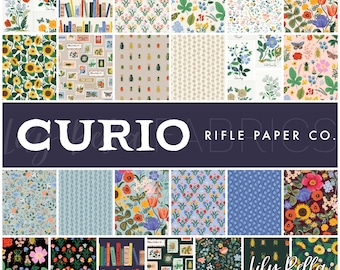 Curio Jelly Roll (40 pcs) by Rifle Paper Co. for Cotton+Steel