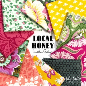 Local Honey Fat Quarter Bundle #2 (10 pcs) by Heather Bailey for Figo Fabrics