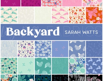 Backyard Fat Quarter Bundle (29 pcs) by Sarah Watts for Ruby Star Society + Moda